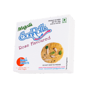 Rose Flavoured Son Rolls by Bhagat's - 250 g