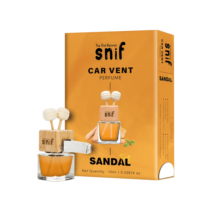 The Old Natural Snif Twig Vent Car Freshener (Sandal Twig) - 10 ml