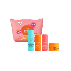 Foxtale On-the-Glow Skin Care Kit + Pouch - 1 pack (4 pieces)