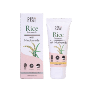 DERM EASE Rice Face Wash with Niacinamide - 100 ml