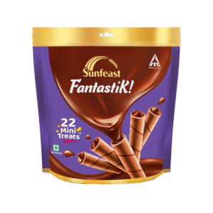 Sunfeast Fantastik Mini Treats (Homepack) Wafer Roll - 125.4 g
