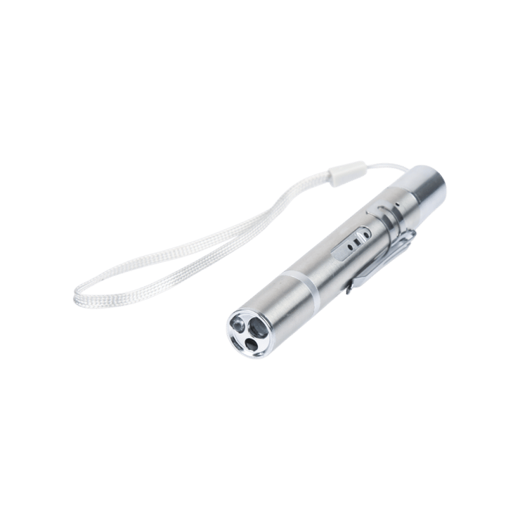 Super Pet Laser Pointer Cat Toy (Silver) - 1 unit