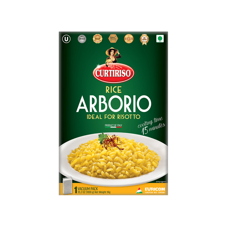 CURTIRISO Arborio Rice (Short Grain) - 1 kg