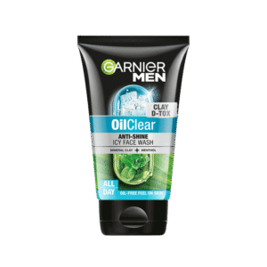 Garnier Men Clay D-Tox Deep Cleansing Icy Face Wash 100 g - 100 g