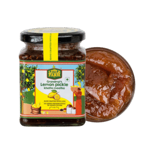 The Little Farm Co. Lemon Khatta Meetha Pickle - 300 g