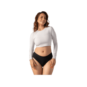 Mahina Cotton Heavy Flow Reusable Period Panty (Black) - 1 piece