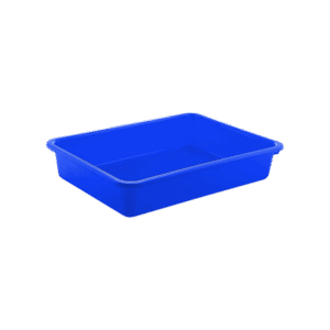 Petcrux Exclusive Cat Litter Tray (Blue) - 1 piece