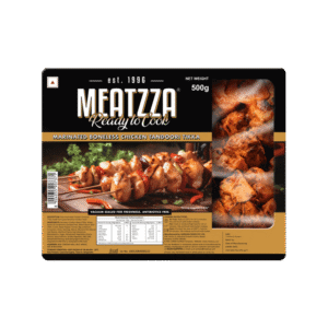 Meatzza Marinated Boneless Tandoori Chicken Tikka - 500 g