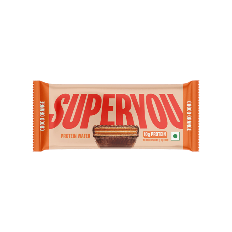 SuperYou Orange Cream Wafer Protein Bar - 40 g