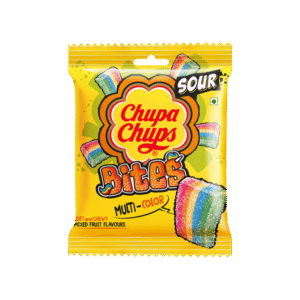 Chupa Chups Sour Bites Mixed Fruit Candy - 61.6 g