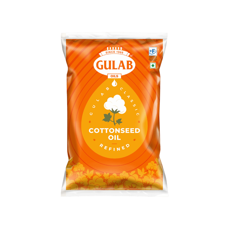 Gulab Refined Cottonseed Oil - 870 g