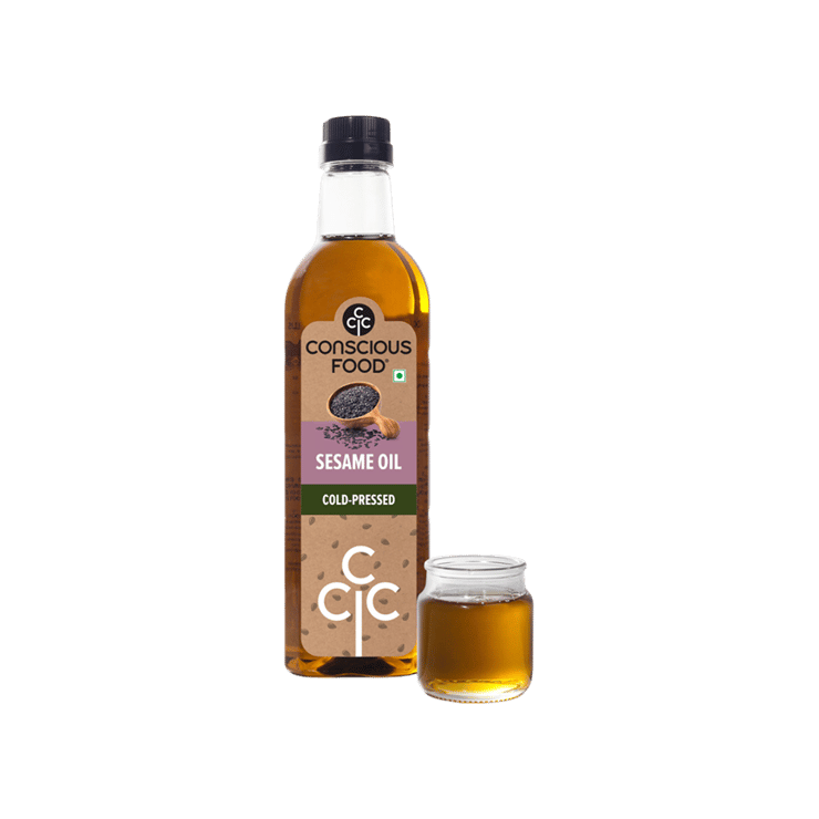 Conscious Food Natural Sesame Oil - 1 ltr