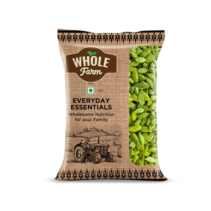 Whole Farm Premium Choti Elachi/ Green Cardamom Whole - 20 g
