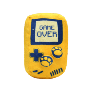 Mutt of Course Pupendo Crinkle Pet Toy (Yellow, Blue) - 1 unit