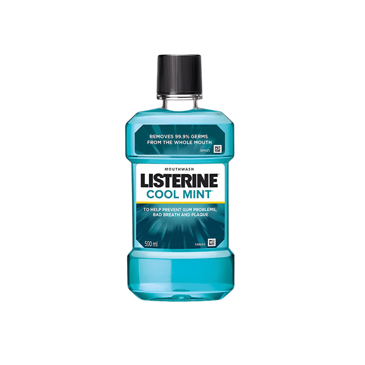 Listerine Cool Mint Mouthwash (500 ml) - 500 ml