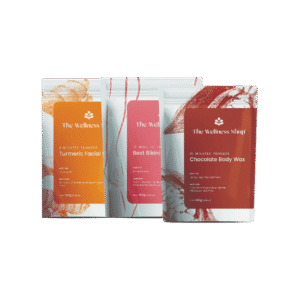 The Wellness Shop Turmeric Facial, Chocolate Body & Bikini Wax Powder - 3 x 100 g