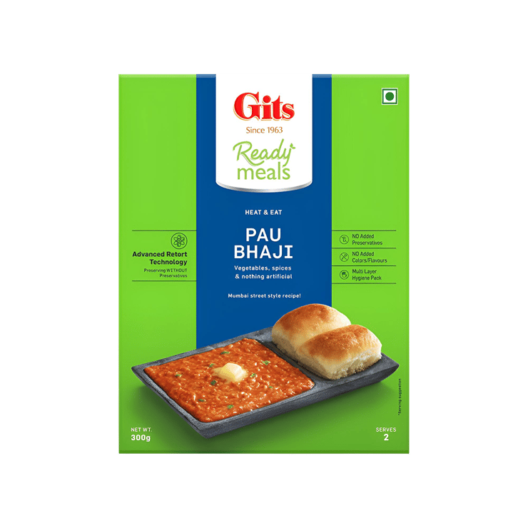 Gits Pau Bhaji Ready to Eat - 300 g