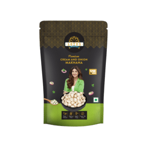 Lotus Cream And Onion Flavoured Makhana - 55 g