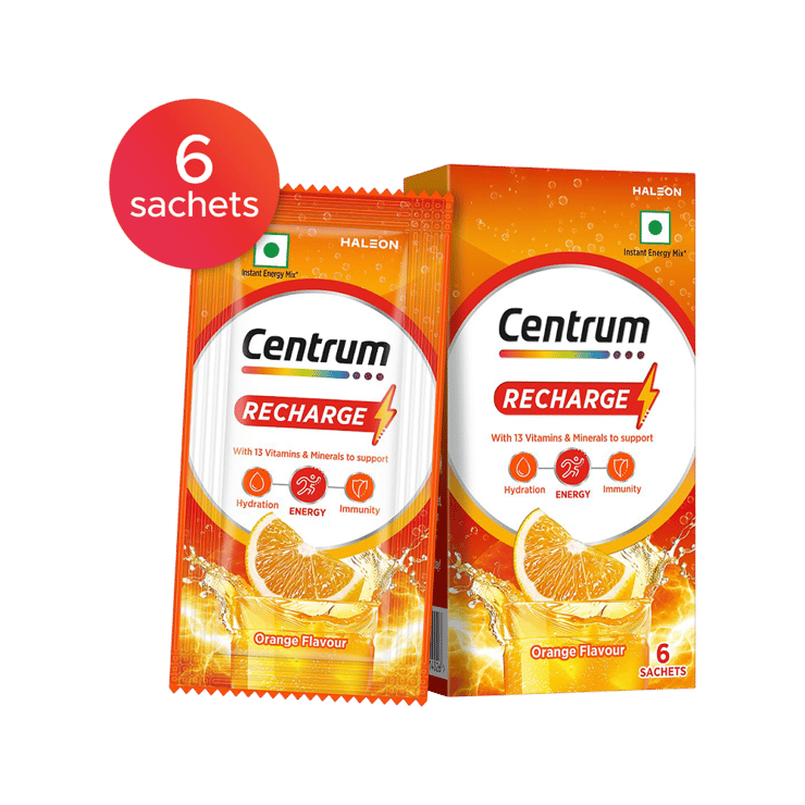 Centrum Recharge Multivitamin Powder Energy Drink Mix