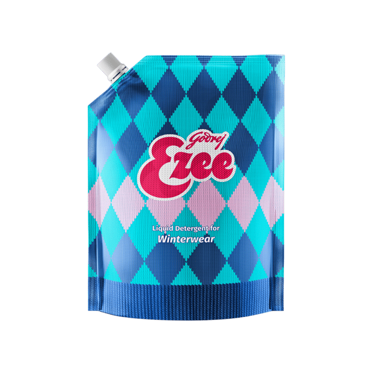 Godrej Ezee Woollen Liquid Detergent For Winterwear- Chiffon & Silks - 2 kg