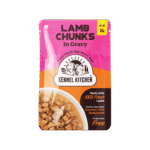 Kennel Kitchen Lamb Chunks in Gravy Dog Wet Food (Adult & Puppy) - 12 x 80 g