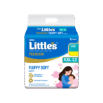 Little's Premium Baby Diaper Pants, XXL, 15-25 kg