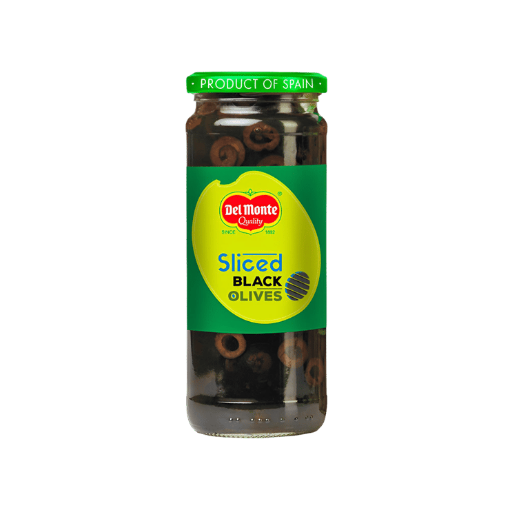 Del Monte Black Sliced Olives - 450 g