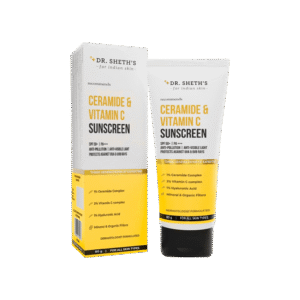 Dr. Sheth's 1% Ceramide & Vitamin C Sunscreen (SPF 50+ PA+++) - 80 g