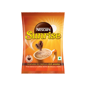 Nescafe Sunrise Instant Coffee Powder, Strong Taste, Coffee-Chicory Mix - 50 g