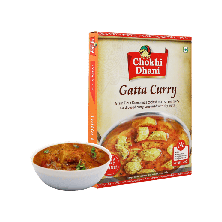 Chokhi Dhani Gatta Curry Ready to Eat - 300 g