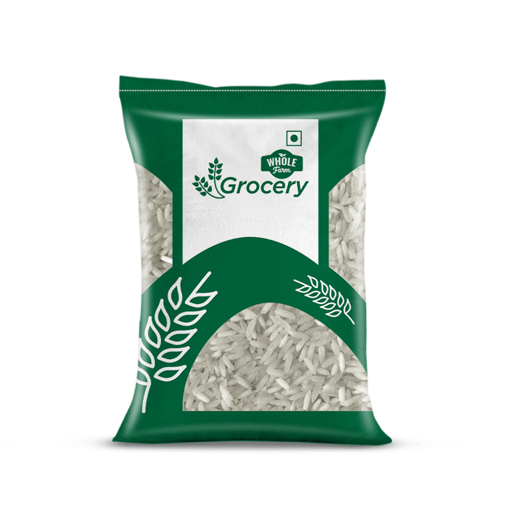 Whole Farm Grocery Boiled Ponni Rice (Medium Grain) - 1 kg