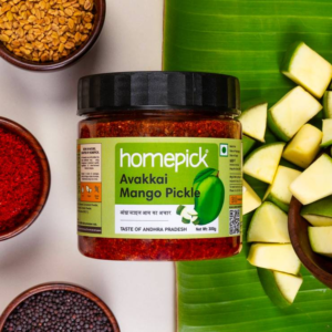 Homepick Avakkai Mango Pickle - 300 g