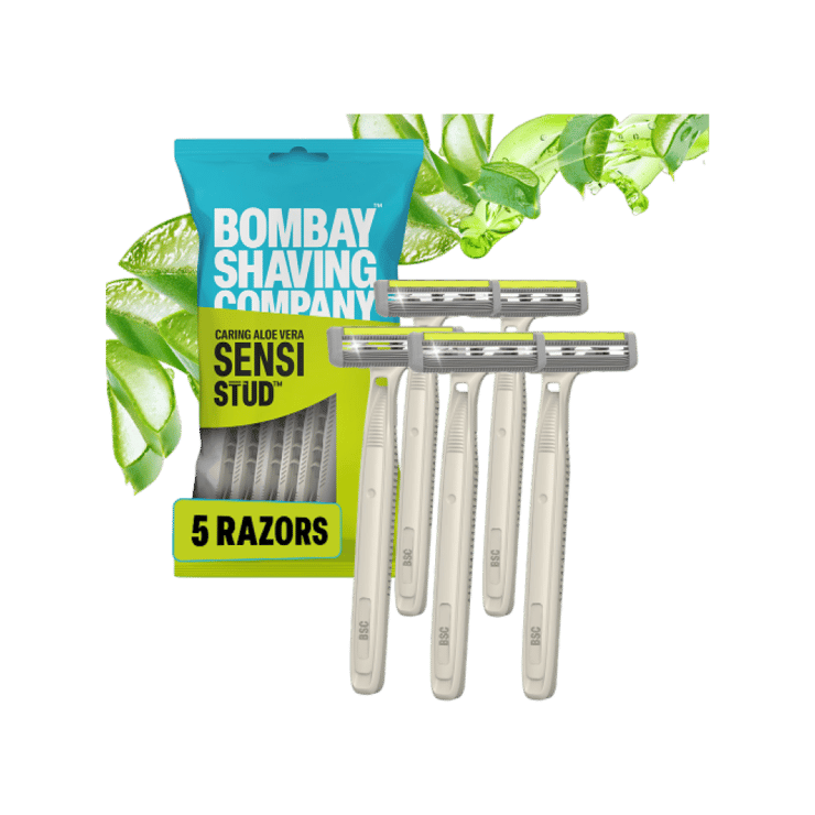 Bombay Shaving Company Flexi Stud Men's Razor - 5 pieces