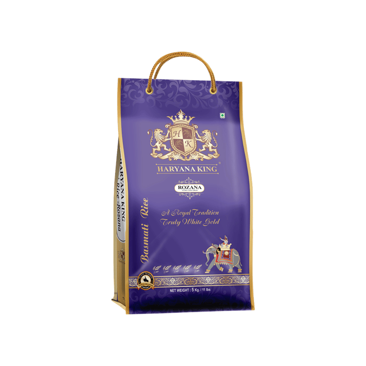 Haryana King Rozana Basmati Rice (Extra Long Grain) - 5 kg