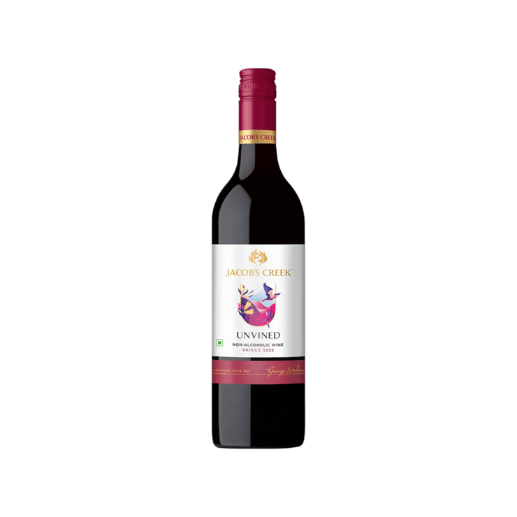Jacob's Creek Unvined Shiraz Non-Alcoholic Wine (750 ml)