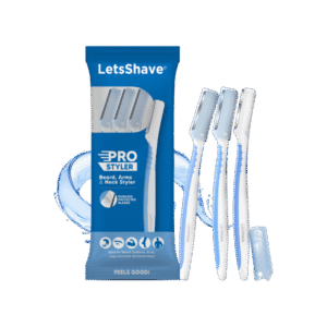 LetsShave Pro Styler Disposable Beard Styling Pen - for Men - 3 pieces
