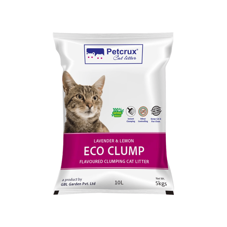 Petcrux Eco Clump Cat Litter - 5 kg