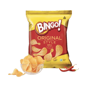 Bingo Original Style Chilli Sprinkled Potato Chips - 85 g