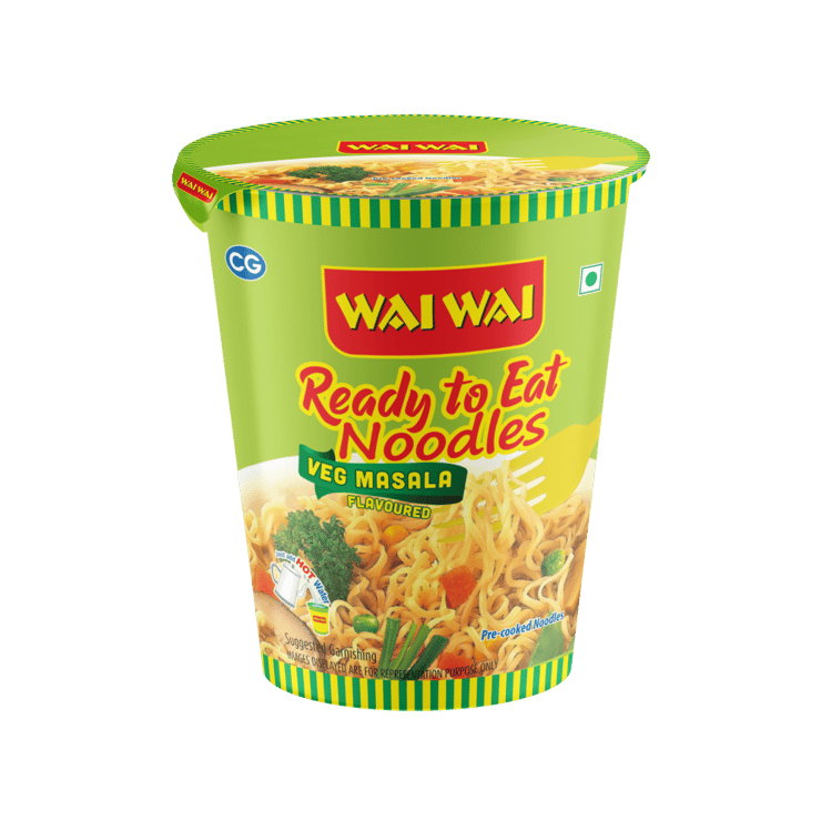 Wai Wai Ready To Eat Cup Noodles - 70 g