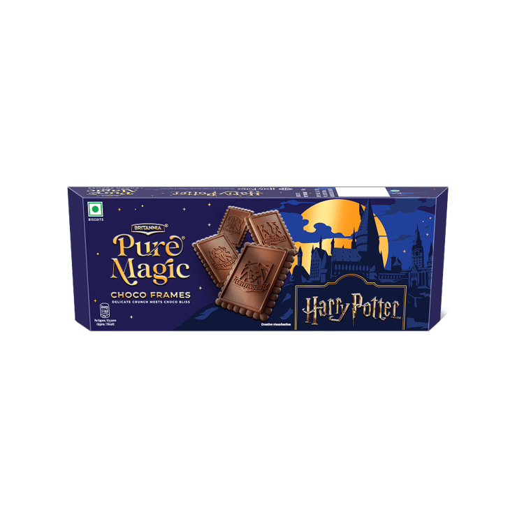 Britannia Pure Magic Choco Frames Harry Potter Biscuit
