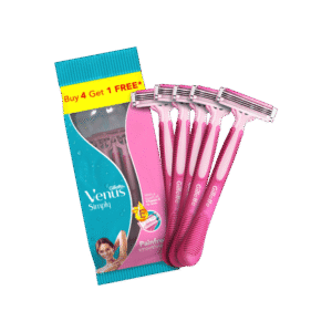 Gillette Venus Simply & Skin Love Disposable Women's Razor - 5 units