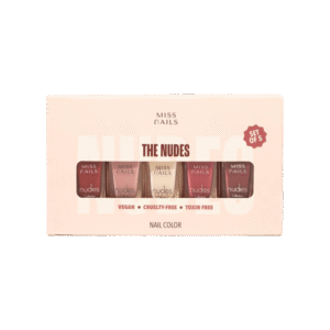 Miss Nails The Nudes Nail Paint Kit (The Nudes) - 1 pack (5 pieces)