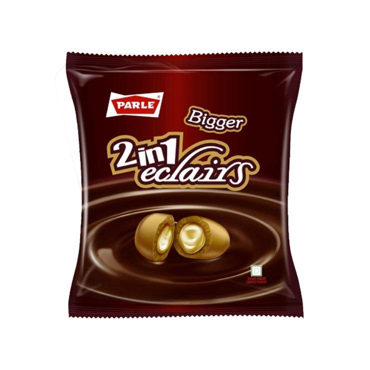 Parle 2in1 Eclairs Bigger Candy - 198 g