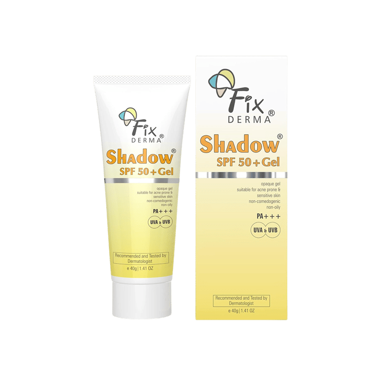 Fixderma Shadow Sunscreen Gel - (SPF 50+ PA+++) - 40 g