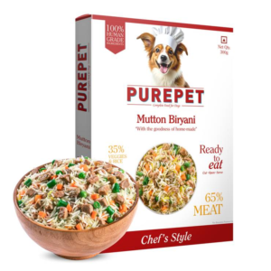 PurePet Fresh Mutton Biryani Dog Wet Food - 300 g