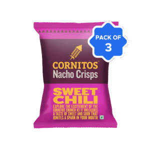 Cornitos Sweet Chilli Nachos Crisps - Pack of 2 - 2 x 150 g