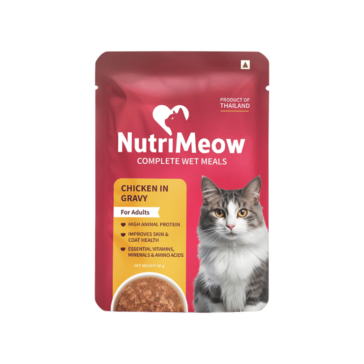 HUFT Chicken In Gravy Wet Cat Food (Adult) - 80 g