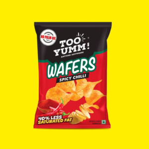 Too Yumm Spicy Chilli Wafers Potato Chips - 82 g