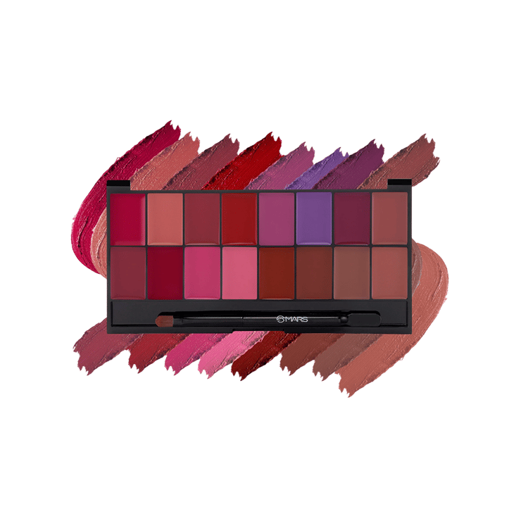 MARS Cosmetics Infinity Lip Palette (02-Multicolor) - 36 g