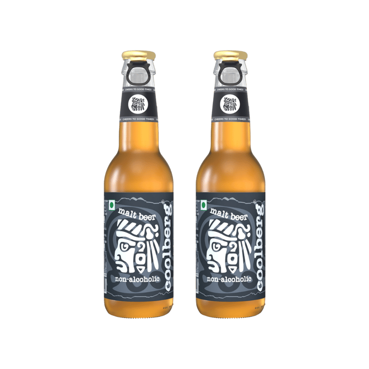 Coolberg Malt Non-Alcoholic Beer - Pack of 2